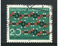 1971 - GERMANIA - 20p. FIBRE CHIMICHE - USATO - LOTTO/31043U