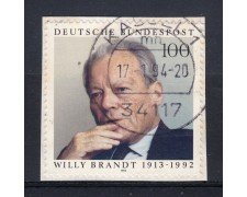 1993 - LOTTO/19076U - GERMANIA - WILLY BRANDT - USATO