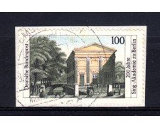 1991 - GERMANIA FEDERALE - 100p. ACCADEMIA DEL CANTO - USATO - LOTTO/31240U