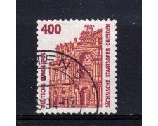 1991 - GERMANIA FEDERALE - 400p. MONUMENTI CELEBRI - USATO - LOTTO/31256U