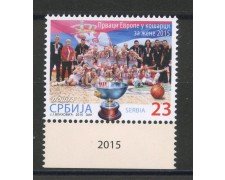 2015 - SERBIA REPUBBLICA - BASKET FEMMINILE - NUOVO - LOTTO/35284