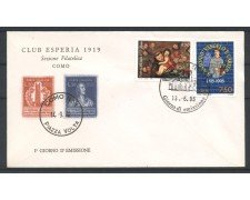 1995 - REPUBBLICA - LOTTO/39010 - S. ANTONIO DA PADOVA 2v. - BUSTA FDC