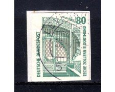 1991 - GERMANIA FEDERALE - 80p. MONUMENTI - USATO - LOTTO/31246U
