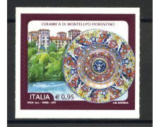 2017 - REPUBBLICA - CERAMICA DI MONTELUPO FIORENTINO - NUOVO - LOTTO/37006