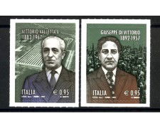 2017 - REPUBBLICA - DI VITTORIO  V.VALLETTA  2v. - NUOVI - LOTTO/37008