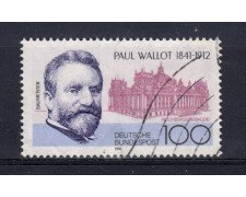 1991 - GERMANIA FEDERALE - 100p. PAUL WALLOT - USATO - LOTTO/31247U