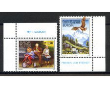 1995 - JUGOSLAVIA - LOTTO/41152 - EUROPA 2v. - NUOVI