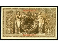 1910 - GERMANIA REICH - LOTTO/41561 - BANCONOTA DA 1.000 MARCHI - NUOVA