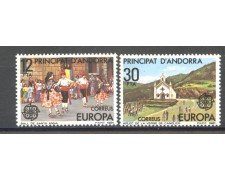 1981 - ANDORRA SPAGNOLA - LOTTO/41455 - EUROPA 2v. - NUOVI