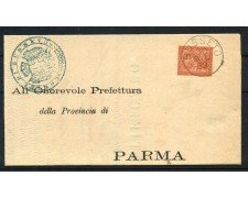 1883 - REGNO - LOTTO/41563 - 2 CENTESIMI SU PIEGHEVOLE  DA BUSSETO A PARMA