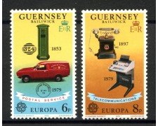 1979 - GUERNSEY - LOTTO/41319 - EUROPA 2v. - NUOVI