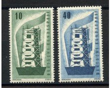 1956 - GERMANIA - LOTTO/41158 - EUROPA 2v. - NUOVI