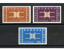 1963 - CIPRO - LOTTO/41163 - EUROPA 3v. - NUOVI
