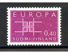 1963 - FINLANDIA - LOTTO/41165 - EUROPA  - NUOVO