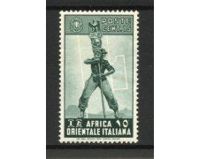 1938 - AFRICA ORIENTALE - LOTTO/24918 - 15c. PITTORICA - NUOVO