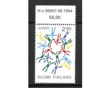 1995 - FINLANDIA - LOTTO/41130 - EUROPA - NUOVO
