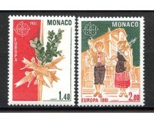 1981 - MONACO - LOTTO/41474 - EUROPA 2v. - NUOVI