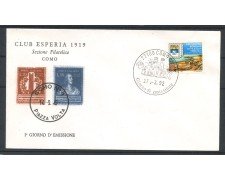 1992 - REPUBBLICA - LOTTO/39043 - EXPO GENOVA 92 - BUSTA FDC