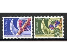 1982 - ISLANDA - LOTTO/41430 - EUROPA 2v. - NUOVI