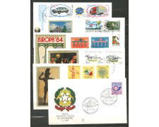 1984 - REPUBBLICA - LOTTO/42526 - ANNATA COMPLETA DI 27 BUSTE FDC FILAGRANO