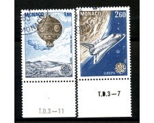 1983 - MONACO - LOTTO/41339US - EUROPA 2v. - USATI