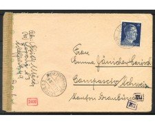1945 - GERMANIA - LOTTO/40601 - 25 p. SU BUSTA PER LASVIZZERA