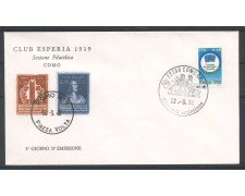 1991 - REPUBBLICA - LOTTO/39059 - GIOVANI E EUROPA - BUSTA FDC