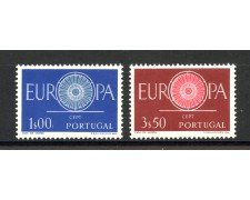 1960 - PORTOGALLO - LOTTO/41188 - EUROPA 2v. - NUOVI