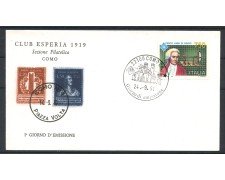 1991 - REPUBBLICA - LOTTO/39066 - CENTENARIO DELLA RADIO - BUSTA FDC