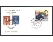 1991 - REPUBBLICA - LOTTO/39070 - GIORNATA FILATELIA - BUSTA FDC