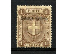 1895 - ERITREA - 1 CENT. BRUNO - NUOVO - LOTTO/11456