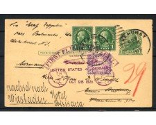 1928 - STATI UNITI - LOTTO/42250 - ZEPPELIN VOLO DI RITORNO  U.S.A.  GERMANIA  FRIEDRICHSHAFEN