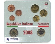 2008 - REPUBBLICA - LOTTO/M41008 - SERIE DIVISIONALE EURO ZECCA