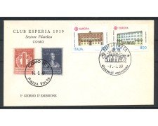 1990 - REPUBBLICA - LOTTO/39079 - EUROPA 2v. - BUSTA FDC