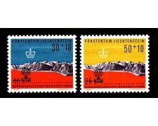 1960 - LIECHTENSTEIN - LOTTO/40950 - RIFUGIATO 2 v. - NUOVI