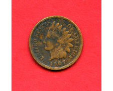 1907 - STATI UNITI - LOTTO/M42772 - 1 CENT. INDIANO