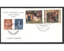 1990 - REPUBBLICA - LOTTO/39086 - NATALE 2v. - BUSTA FDC