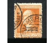 1927 - SOMALIA - LOTTO/24756 -  50 cent. ALESSANDRO VOLTA  - USATO
