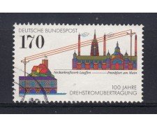 1991 - GERMANIA FEDERALE - 170p. LINEE ELETTRICHE - USATO - LOTTO/31253U