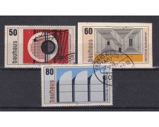 1983 - GERMANIA FEDERALE - W.GROPIUS 3v. - USATI