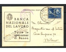 1937 - REGNO - LOTTO/40059 - 1,25 L. COLONIE ESTIVE SU CARTOLINA UFFICIALE DELLA MOSTRA