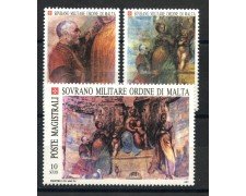 1987 - SOVRANO MILITARE DI MALTA - LOTTO/39281 - VESTIGIA  3v. - NUOVI