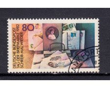 1982 - GERMANIA FEDERALE - GIORNATA DEL FRANCOBOLLO - USATO - LOTTO/31392U