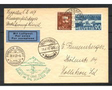 1932 - SVIZZERA - LOTTO/42358 - VOLO ZEPPELIN VIAGGIO IN SVIZZERA