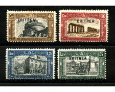 1927 - ERITREA - LOTTO/40700 - MILIZIA I° 4v. - NUOVI