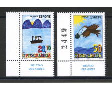 2002 - JUGOSLAVIA - GIOIA D'EUROPA 2v. - NUOVI - LOTTO/35580