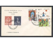 1989 - REPUBBLICA - LOTTO/39093 - EUROPA 3v. - BUSTA FDC