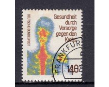 1981 - GERMANIA FEDERALE - PROTEZIONE DELLA SALUTE - USATO - LOTTO/31408U