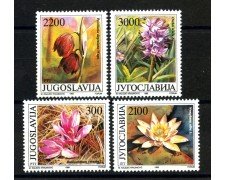 1989 - JUGOSLAVIA - LOTTO/38503 -  PIANTE RARE  4v. - NUOVI