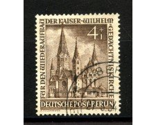 1953 - GERMANIA BERLINO - LOTTO/39926 - 4+1p. CHIESA IMPERATORE - USATO
